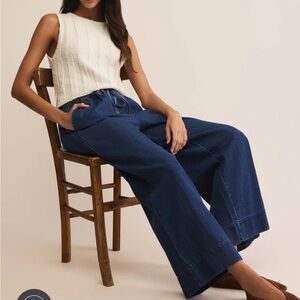 Z Supply Indigo Weston Luxe Soft Denim Pants